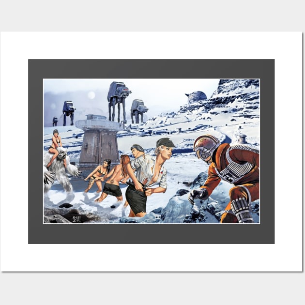 Wet Hoth Imperial Summer Wall Art by Bobby Zeik Art